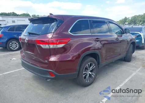 2019 Toyota Highlander Le Plus from USA, damaged, VIN 5TDZZRFH5KS354031